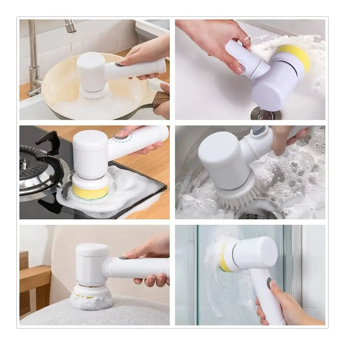 Cepillo De Limpieza Hogar Inalámbrico 5 En 1