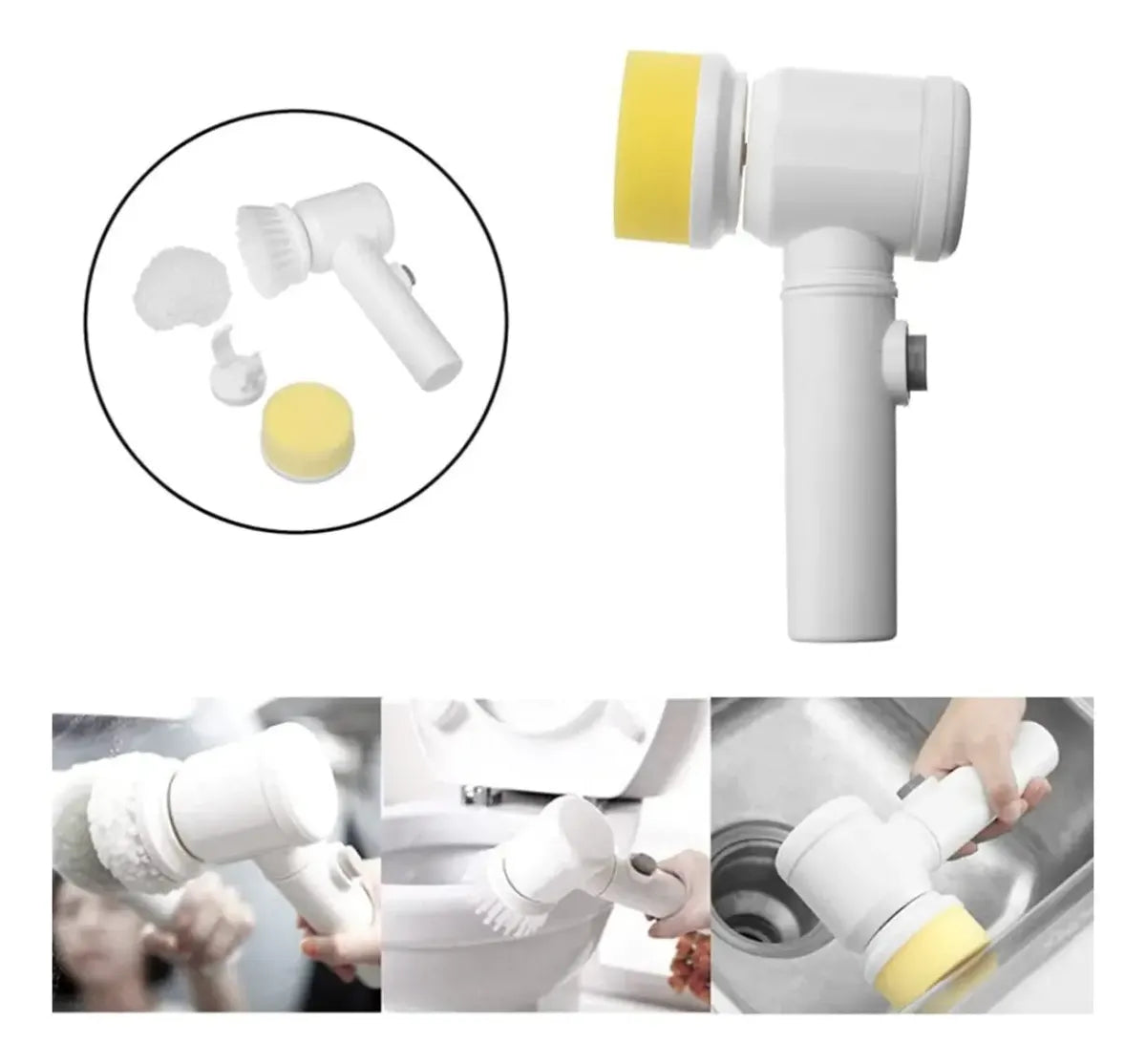 Cepillo De Limpieza Hogar Inalámbrico 5 En 1